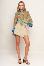 Cargar imagen en el visor de la galería, Blusa estampada