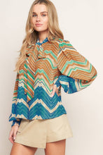 Cargar imagen en el visor de la galería, Blusa estampada