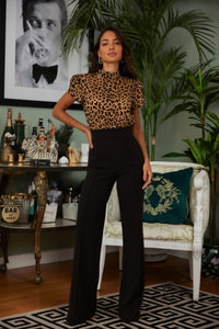 Jumpsuit animal print