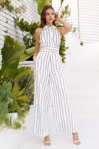 Jumpsuit de rayas