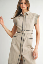 Cargar imagen en el visor de la galería, Vestido camisero