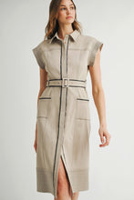 Cargar imagen en el visor de la galería, Vestido camisero