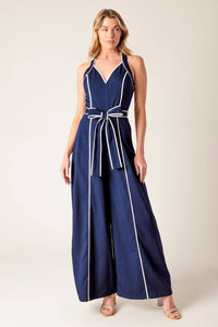 Jumpsuit azul marino