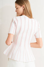 Cargar imagen en el visor de la galería, Top blanco y rosado