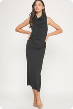 Cargar imagen en el visor de la galería, Vestido negro midi