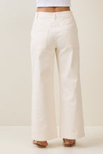 Cargar imagen en el visor de la galería, Pantalon blanco bordado