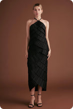 Cargar imagen en el visor de la galería, Vestido negro halter