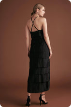 Cargar imagen en el visor de la galería, Vestido negro halter