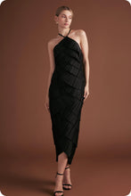 Cargar imagen en el visor de la galería, Vestido negro halter