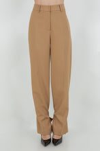 Cargar imagen en el visor de la galería, Set de chaqueta  Camel con Detalle en Tobillo