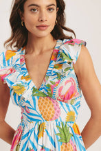 Cargar imagen en el visor de la galería, Vestido largo tropical