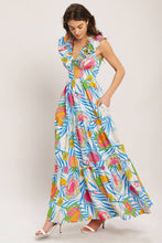 Cargar imagen en el visor de la galería, Vestido largo tropical