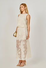 Cargar imagen en el visor de la galería, Set Crochet Ivory Midi