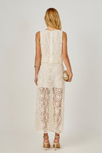Cargar imagen en el visor de la galería, Set Crochet Ivory Midi