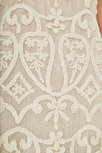Cargar imagen en el visor de la galería, Set Crochet Ivory Midi