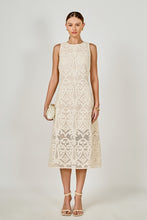 Cargar imagen en el visor de la galería, Set Crochet Ivory Midi