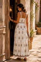 Cargar imagen en el visor de la galería, Vestido maxi estampado