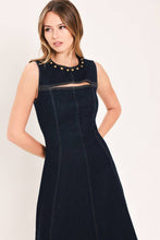Cargar imagen en el visor de la galería, Vestido denim midi