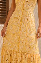 Cargar imagen en el visor de la galería, Vestido maxi amarillo