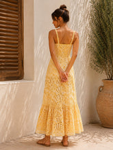 Cargar imagen en el visor de la galería, Vestido maxi amarillo