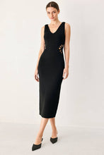 Cargar imagen en el visor de la galería, Vestido midi cut out