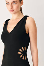 Cargar imagen en el visor de la galería, Vestido midi cut out