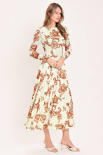 Cargar imagen en el visor de la galería, Vestido midi floral