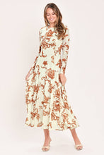 Cargar imagen en el visor de la galería, Vestido midi floral