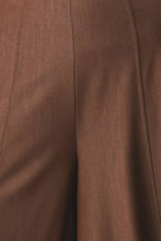 Cargar imagen en el visor de la galería, Pantalon palazzo marron