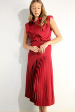 Cargar imagen en el visor de la galería, Set color vino asimetrico