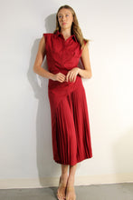 Cargar imagen en el visor de la galería, Set color vino asimetrico