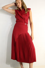 Cargar imagen en el visor de la galería, Set color vino asimetrico