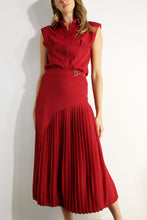 Cargar imagen en el visor de la galería, Set color vino asimetrico