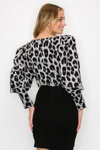 Blusa animal print